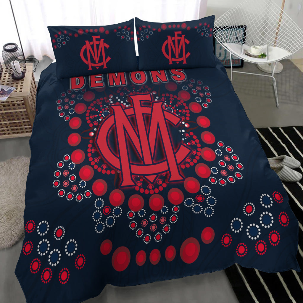 demons-football-bedding-set-melbourne-indigenous