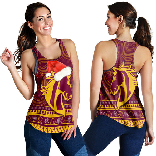 broncos-christmas-women-racerback-tank-brisbane-indigenous