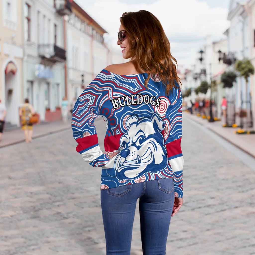 bulldogs-champion-2021-off-shoulder-sweater-western-indigenous-always-proud