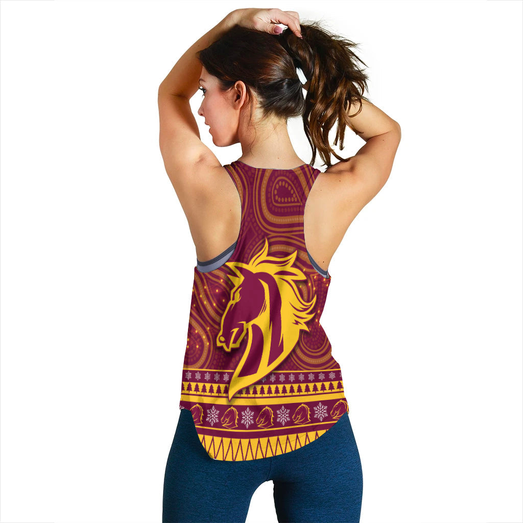 broncos-christmas-women-racerback-tank-brisbane-indigenous