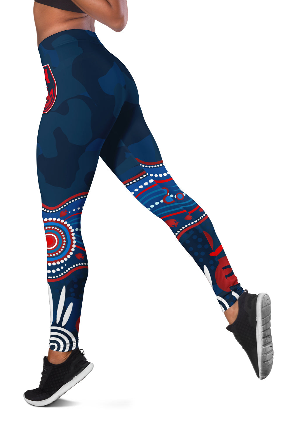 demons-anzac-2022-women-leggings-casey-football-aboriginal-poppy
