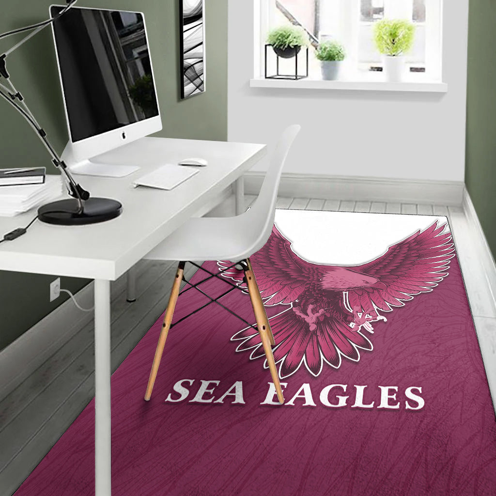 sea-eagles-2021-area-rug-manly-warringah-feather