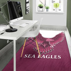 sea-eagles-2021-area-rug-manly-warringah-feather