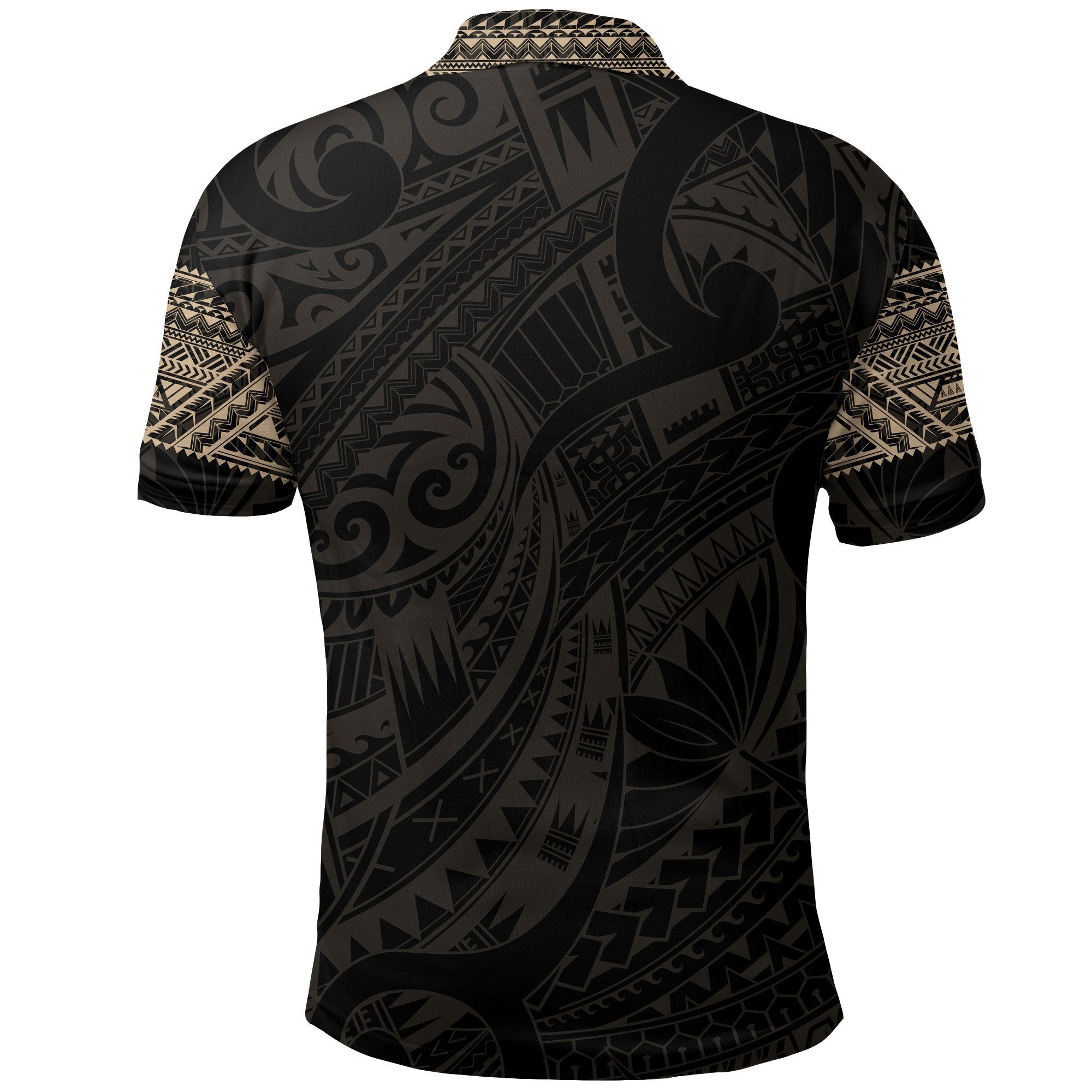 aotearoa-maori-tattoo-golden-polo-t-shirt
