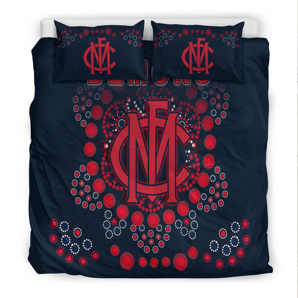demons-football-bedding-set-melbourne-indigenous