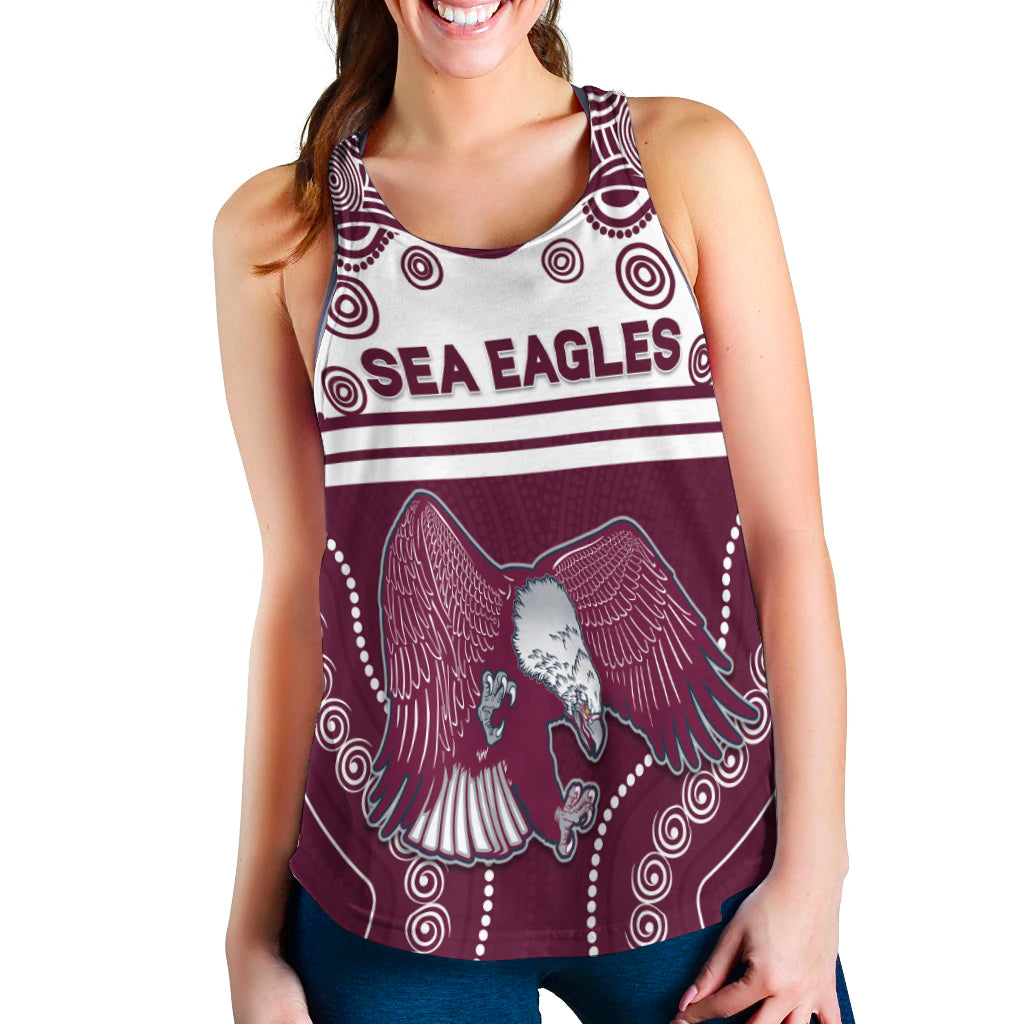 sea-eagles-indigenous-women-racerback-tank-manly-forever