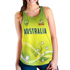 cricket-australia-women-racerback-tank-simple-style