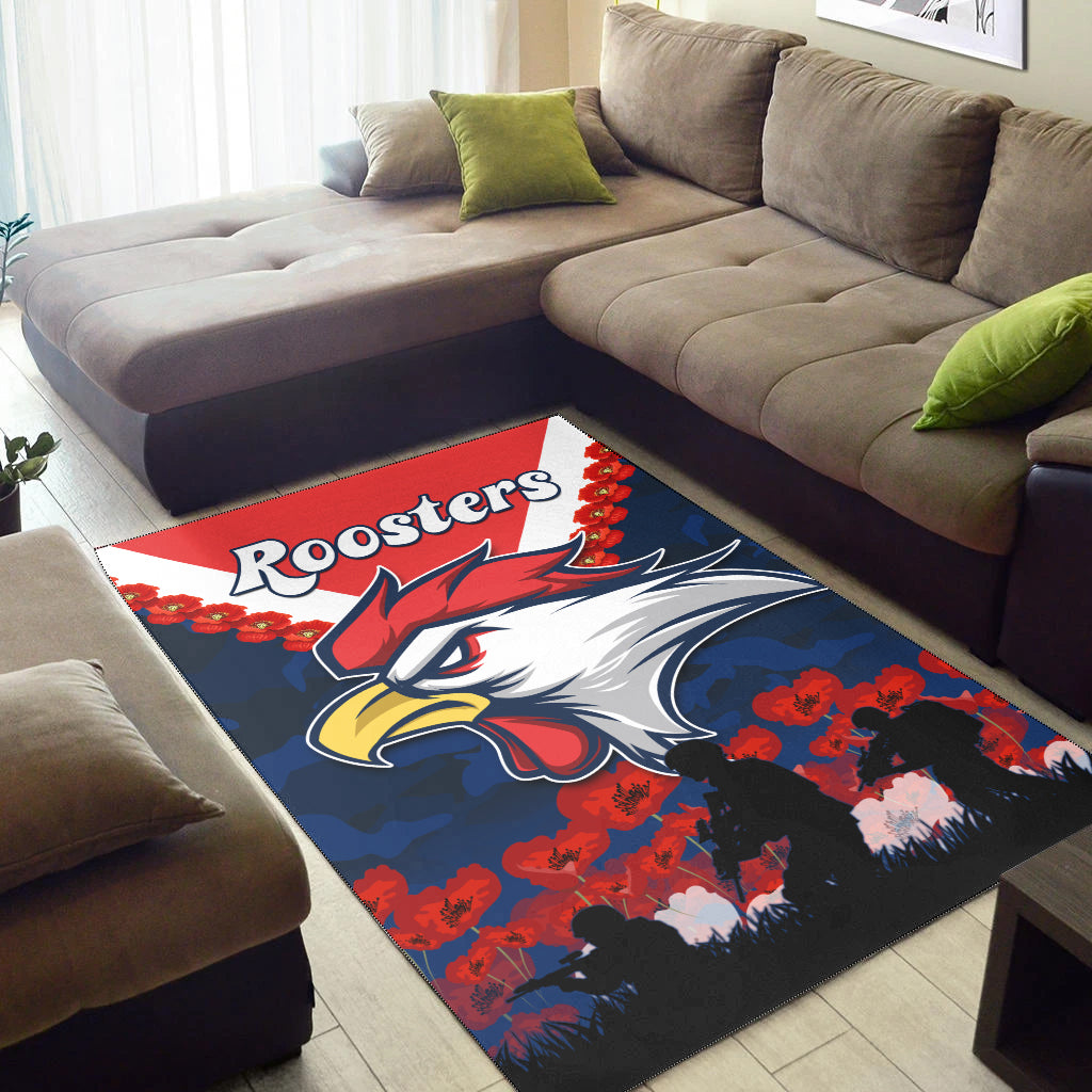 roosters-anzac-2022-area-rug-we-will-remember-them