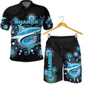 combo-polo-shirt-and-men-short-cronulla-sharks-indigenous