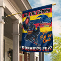 adelaide-football-flag-premiers-2022-aboriginal-art-go-the-crows