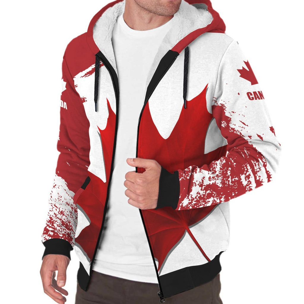 canada-maple-leaf-athletic-spirit-red-sherpa-hoodie