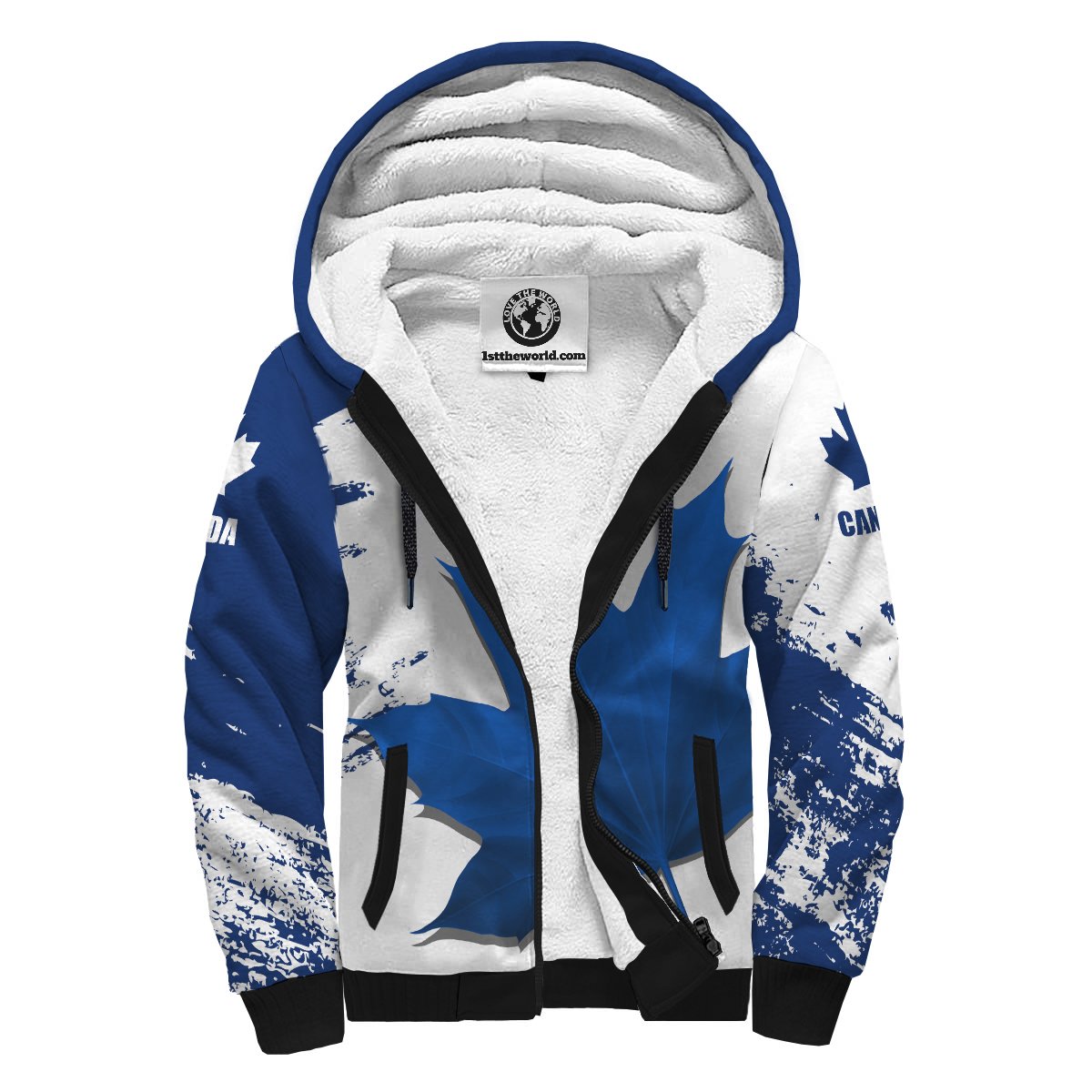 canada-maple-leaf-athletic-spirit-blue-sherpa-hoodie