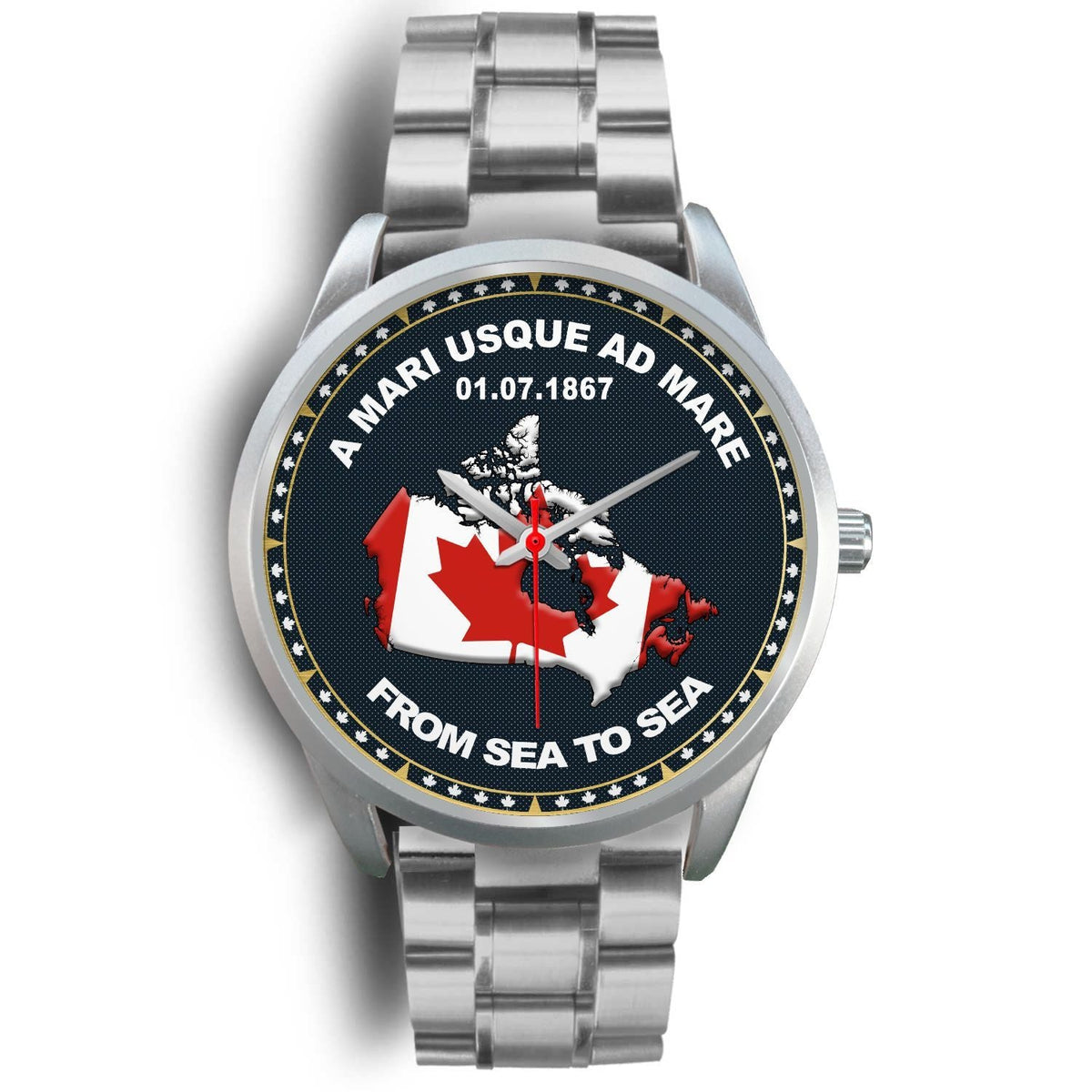 canada-map-silver-watch