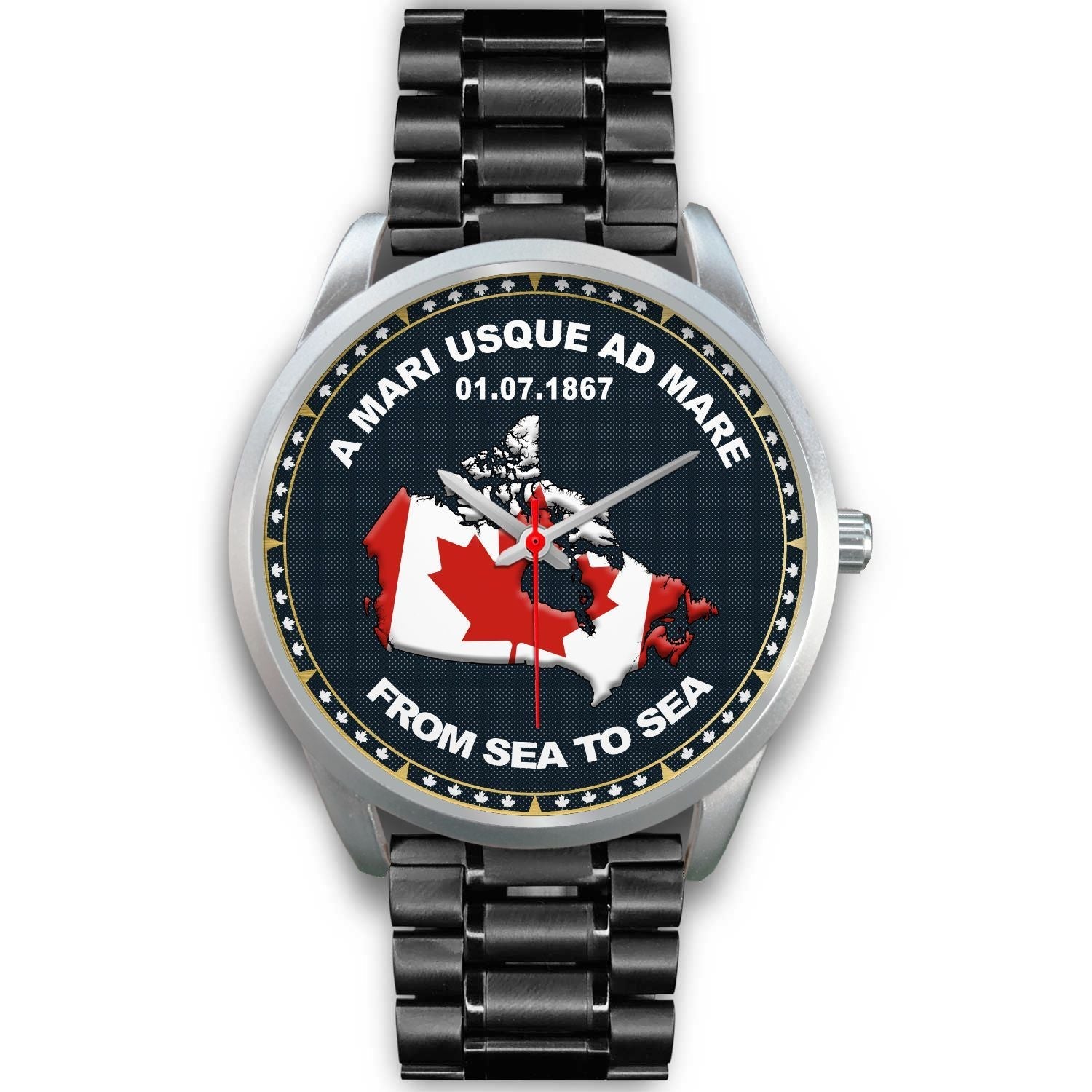 canada-map-silver-watch