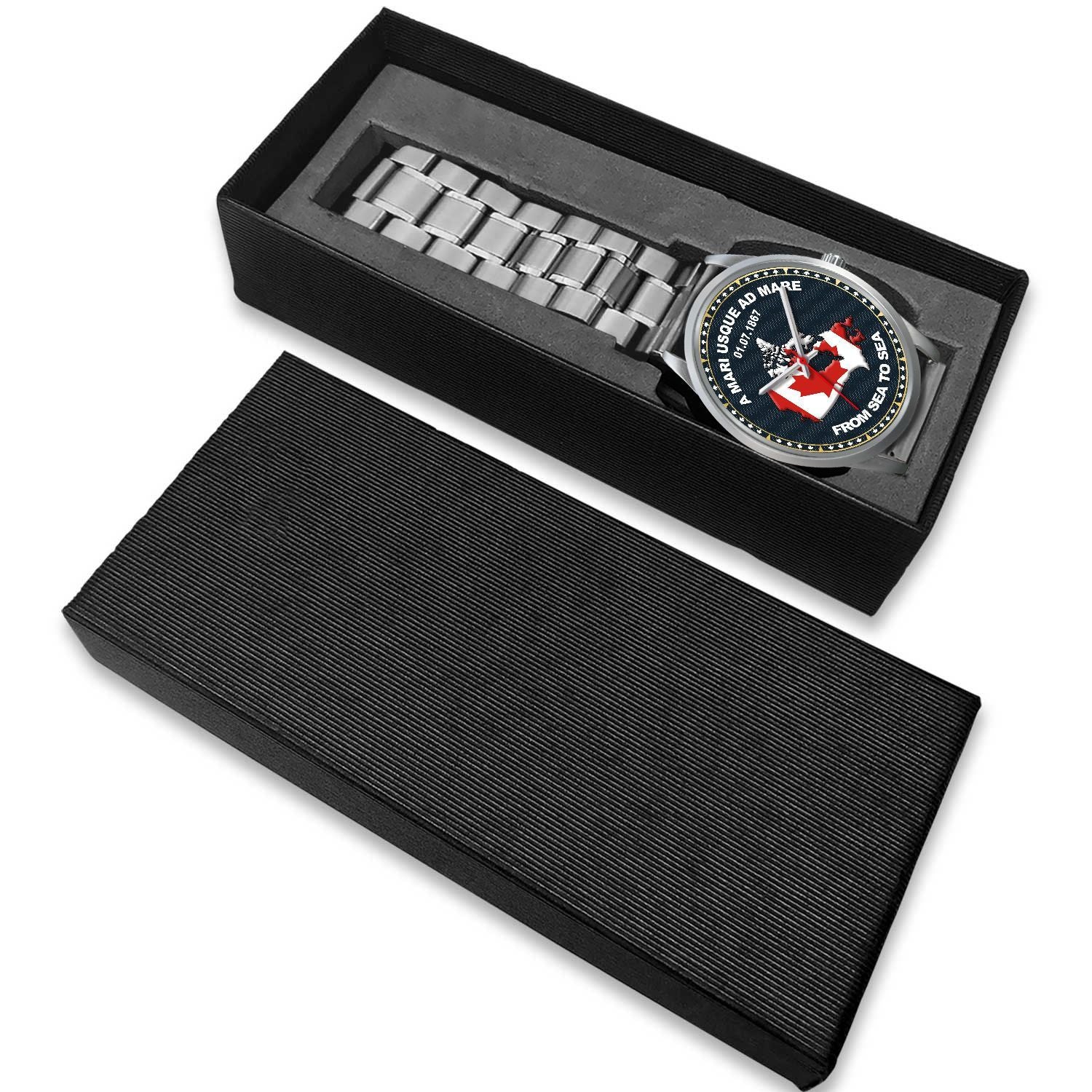 canada-map-silver-watch