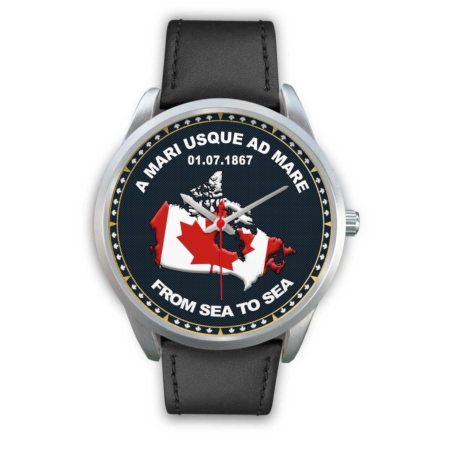 canada-map-silver-watch