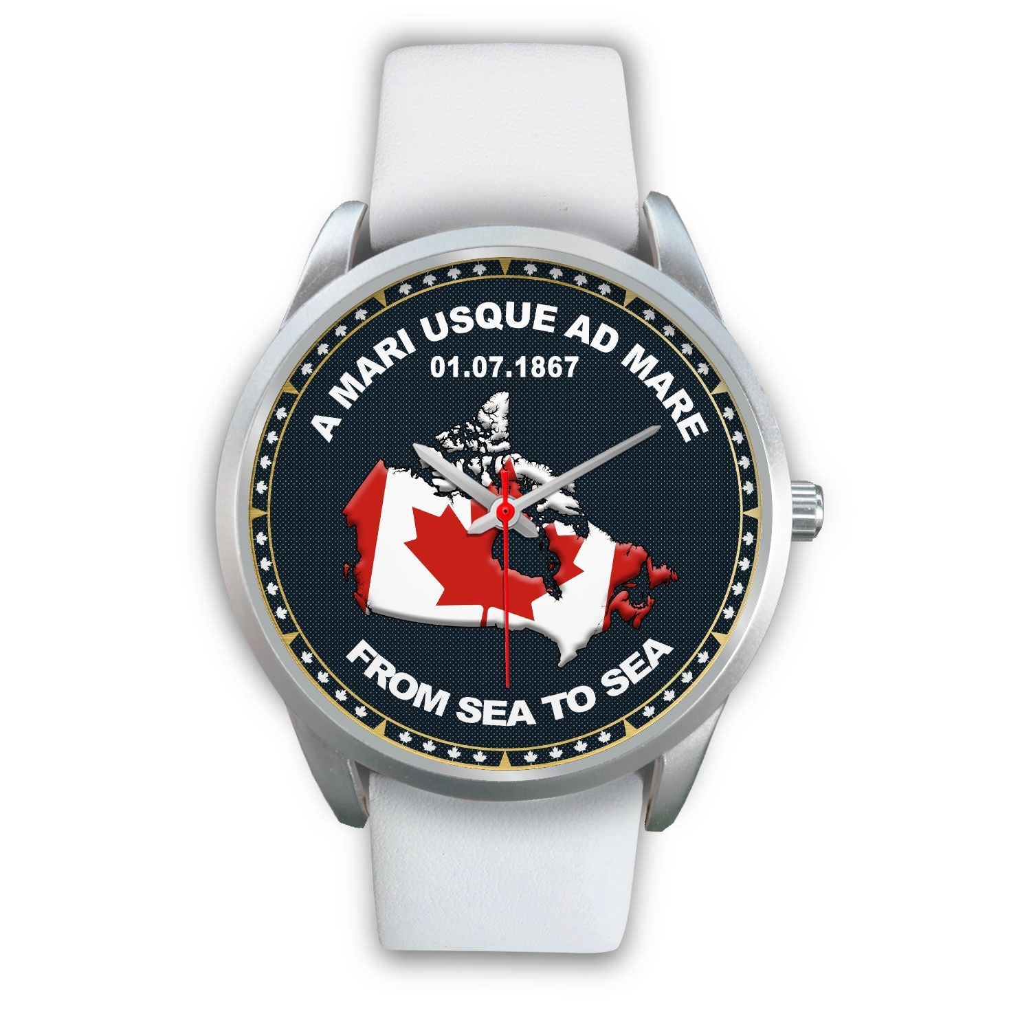 canada-map-silver-watch