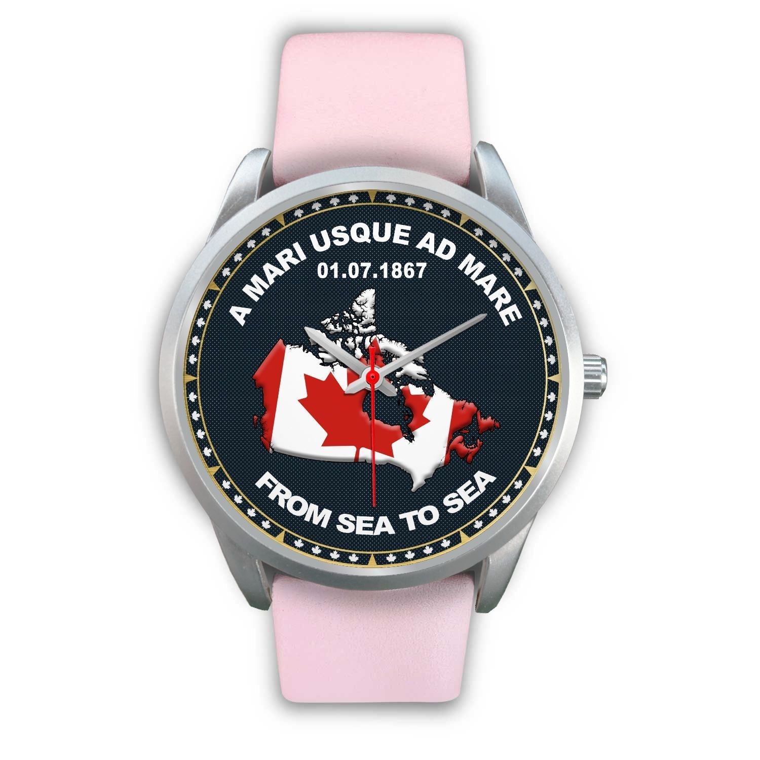 canada-map-silver-watch