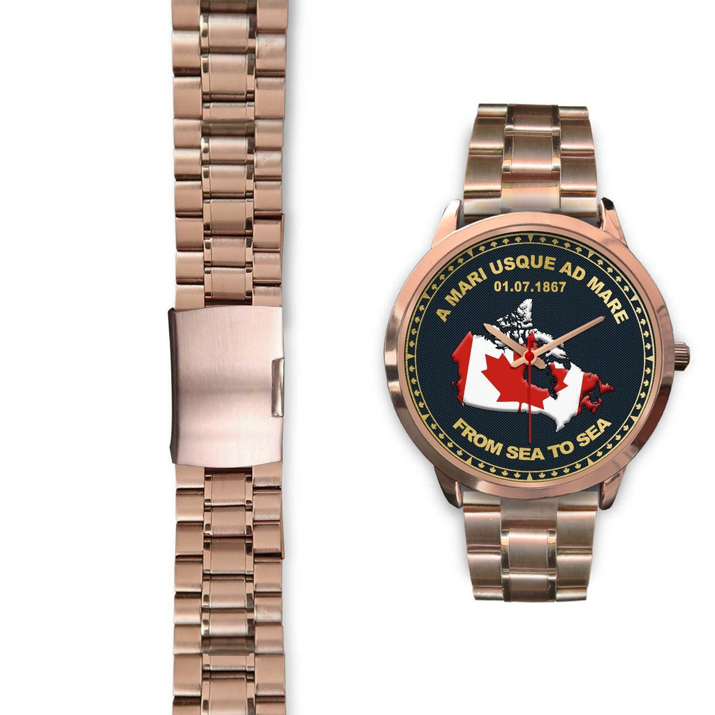 canada-map-rose-gold-watch