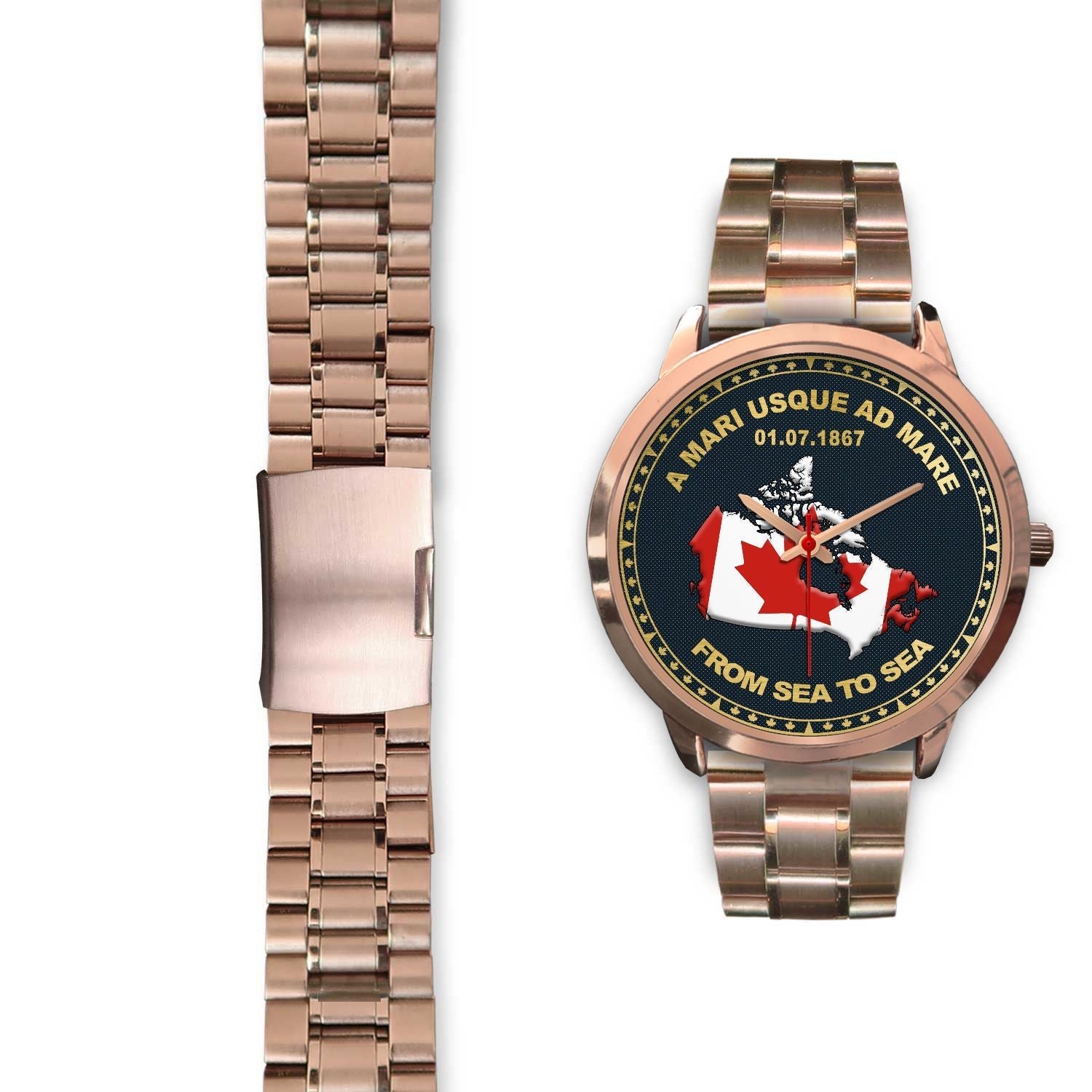 canada-map-rose-gold-watch