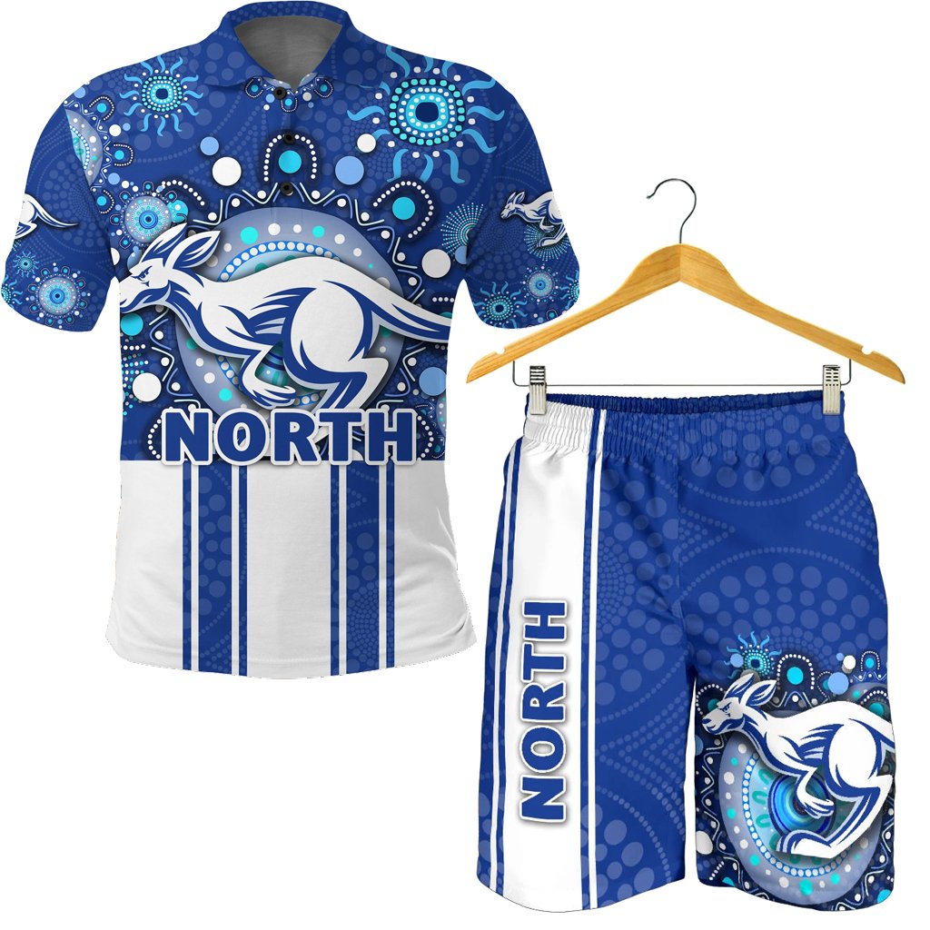 combo-polo-shirt-and-men-short-melbourne-indigenous-north-kangaroos
