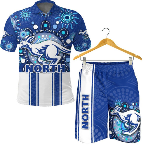combo-polo-shirt-and-men-short-melbourne-indigenous-north-kangaroos