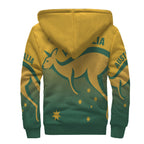 Sherpa Hoodie - Kangaroo Hoodie National Color Special Version - Unisex - Vibe Hoodie