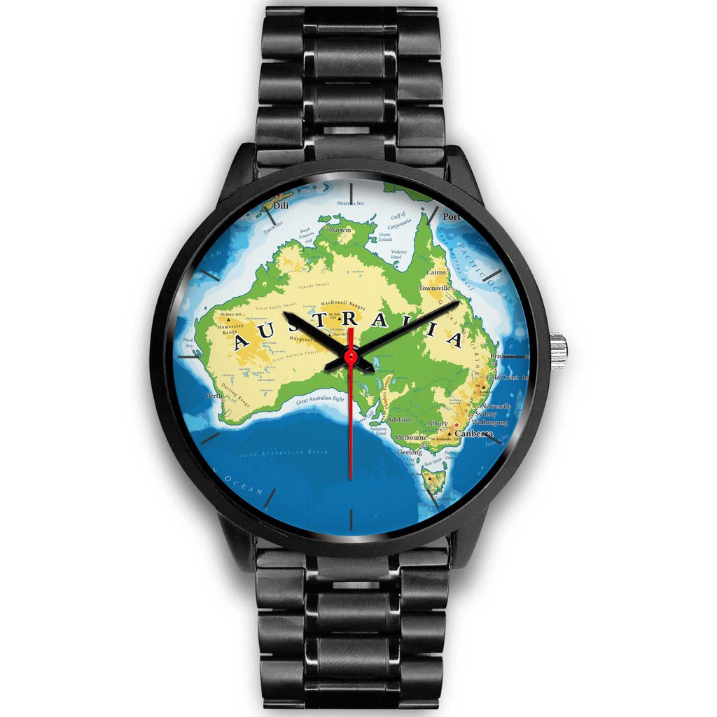 watch-australia-map-watch-unisex