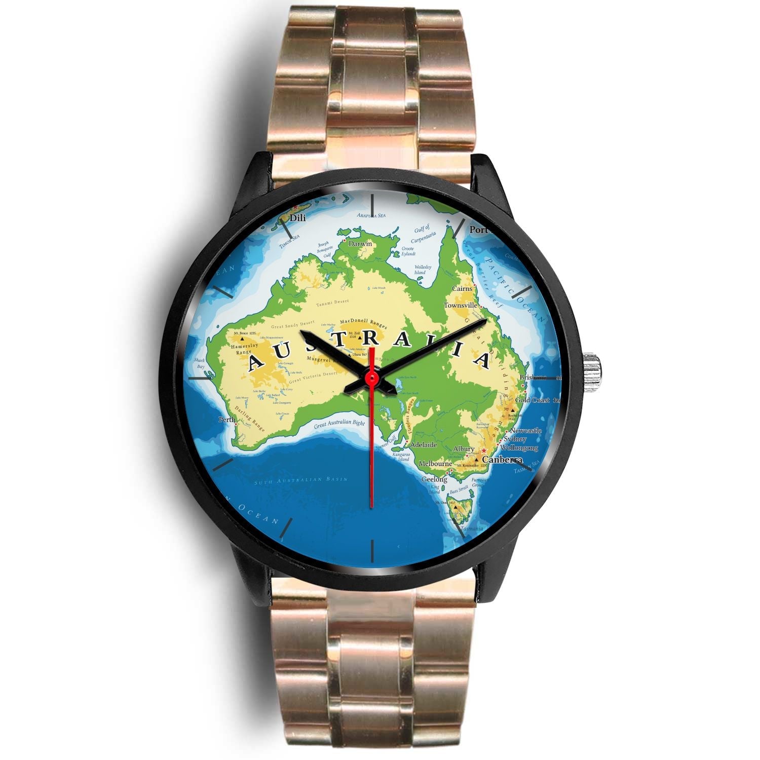 watch-australia-map-watch-unisex