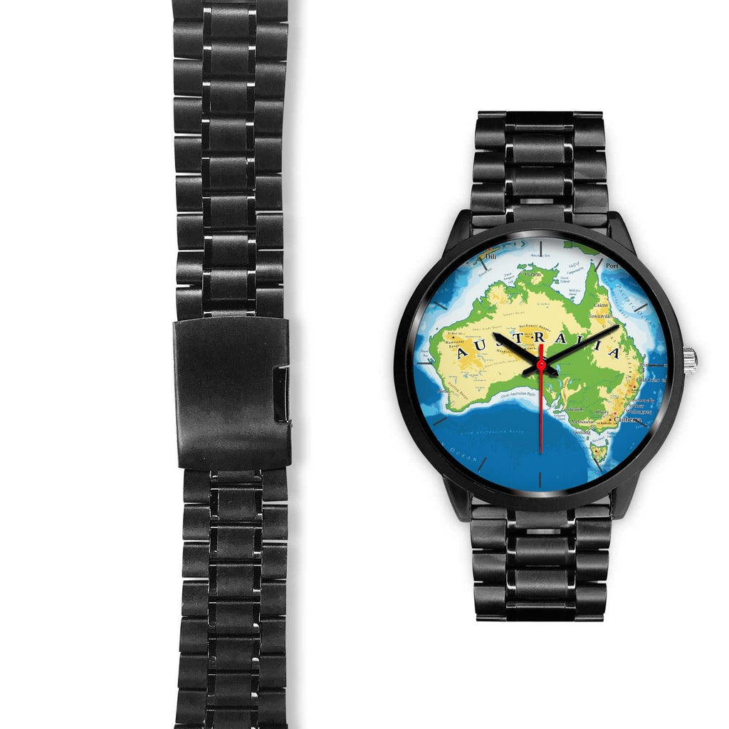 watch-australia-map-watch-unisex