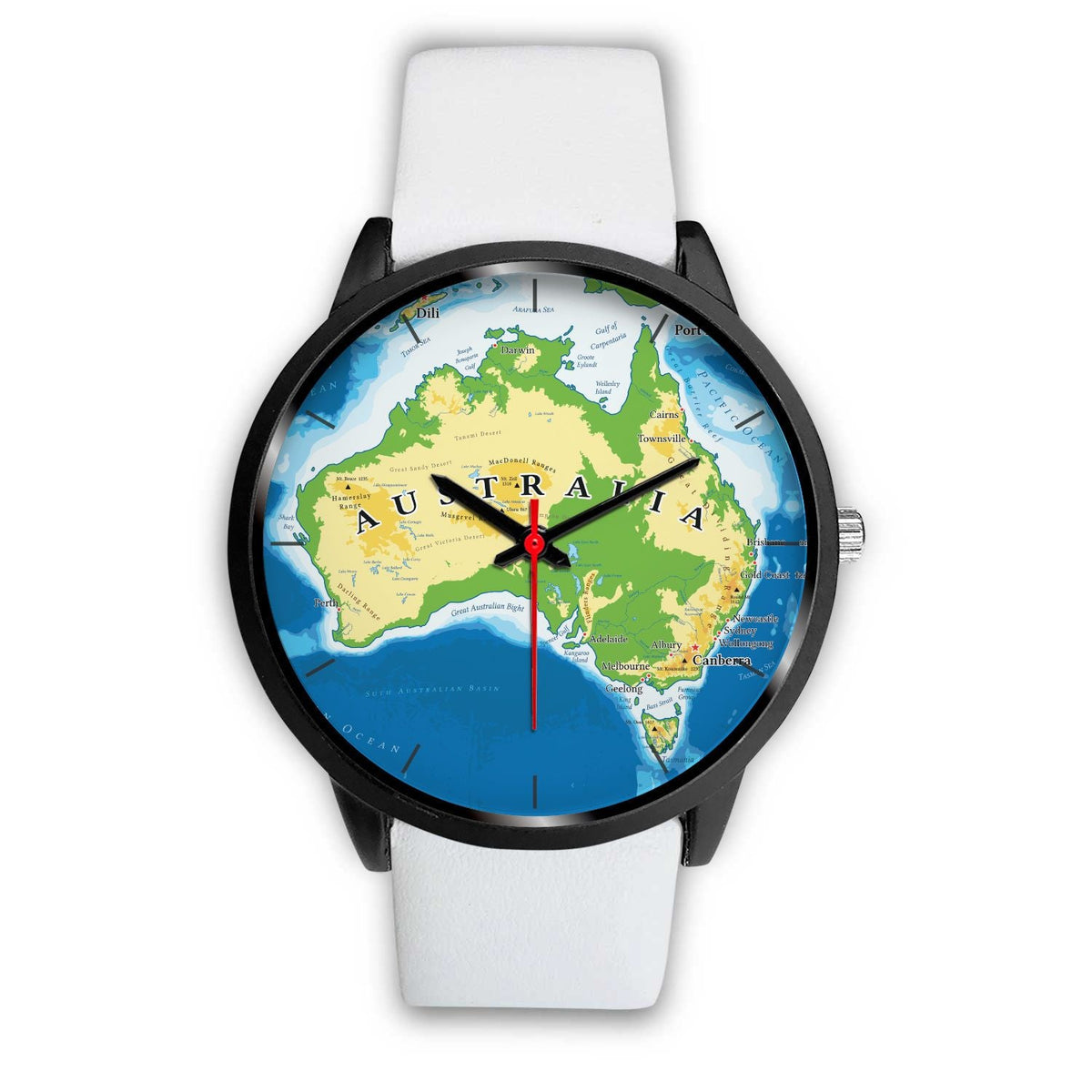 watch-australia-map-watch-unisex