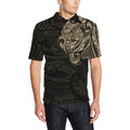 maori-tattoo-style-golden-polo-t-shirt