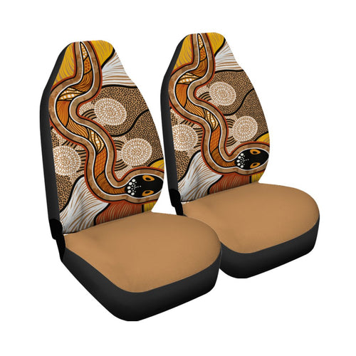 aboriginal-car-seat-covers-indigenous-snake-vintage-stye