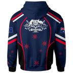 Zip-up Hoodie - Australian Coat Of Arms Hoodie - Unisex