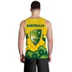 Australia Cricket Aboriginal Pattern Men Tank Top - LT2