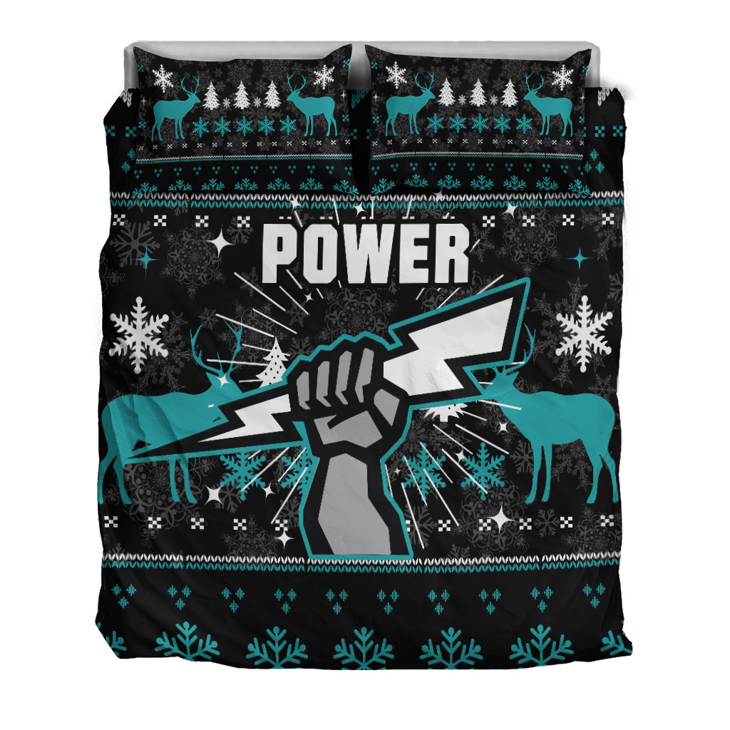 port-adelaide-bedding-set-christmas-ugly-style
