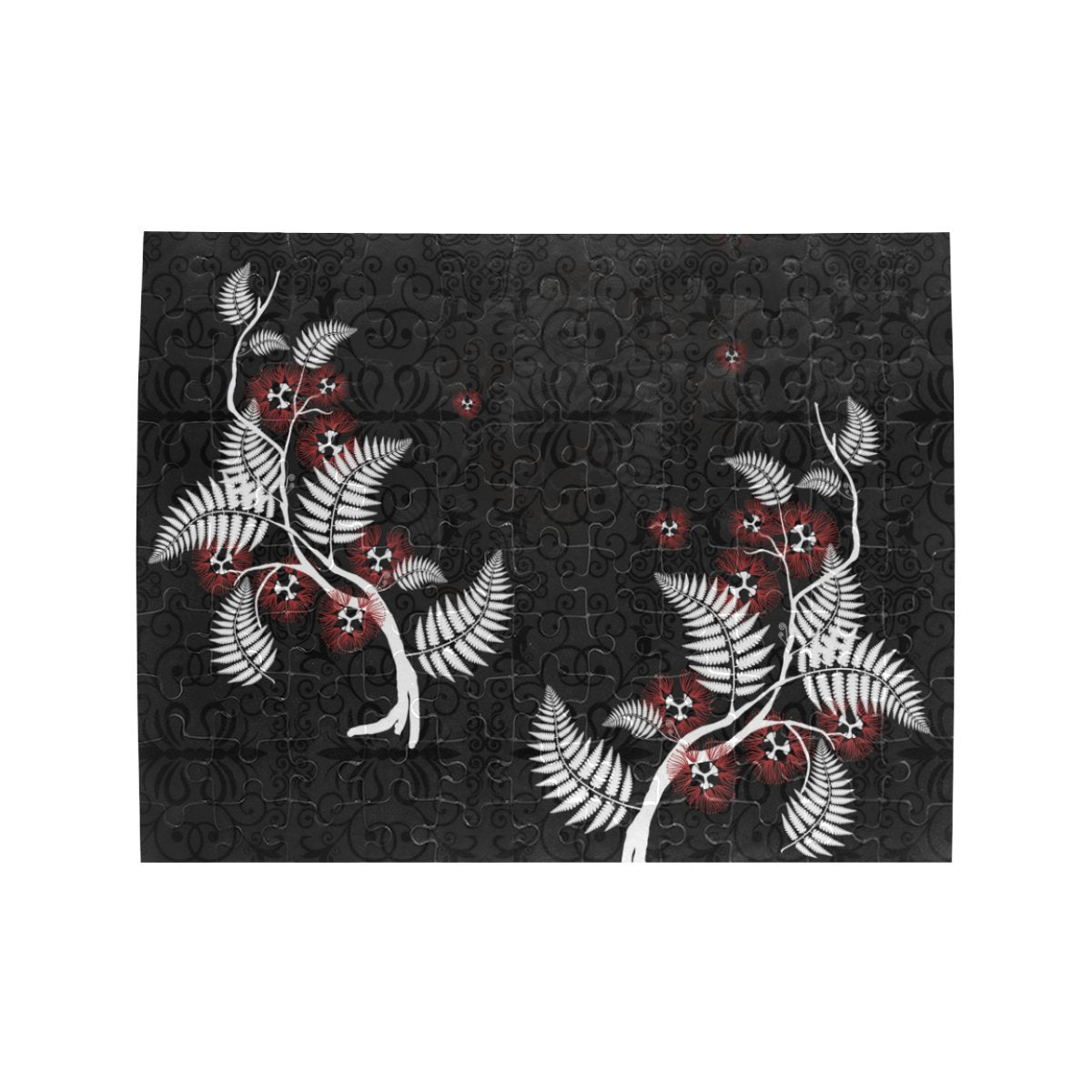 new-zealand-pohutukawa-silver-fern-jigsaw-puzzle