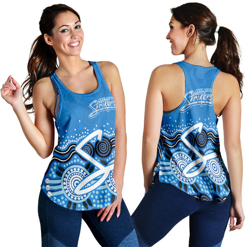 Adelaide Strikers Women Tank Top - Aboriginal Style Of Dot