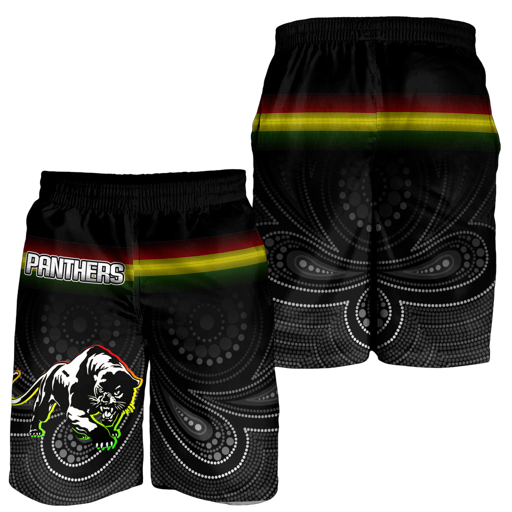 Black Panthers Rugby League Aboriginal Men Short - LT2
