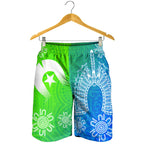 torres-strait-islander-mens-shorts-dhari-mask-ocean-style