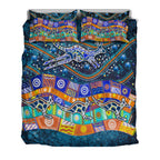 australia-indigenous-bedding-set-dot-painting-art