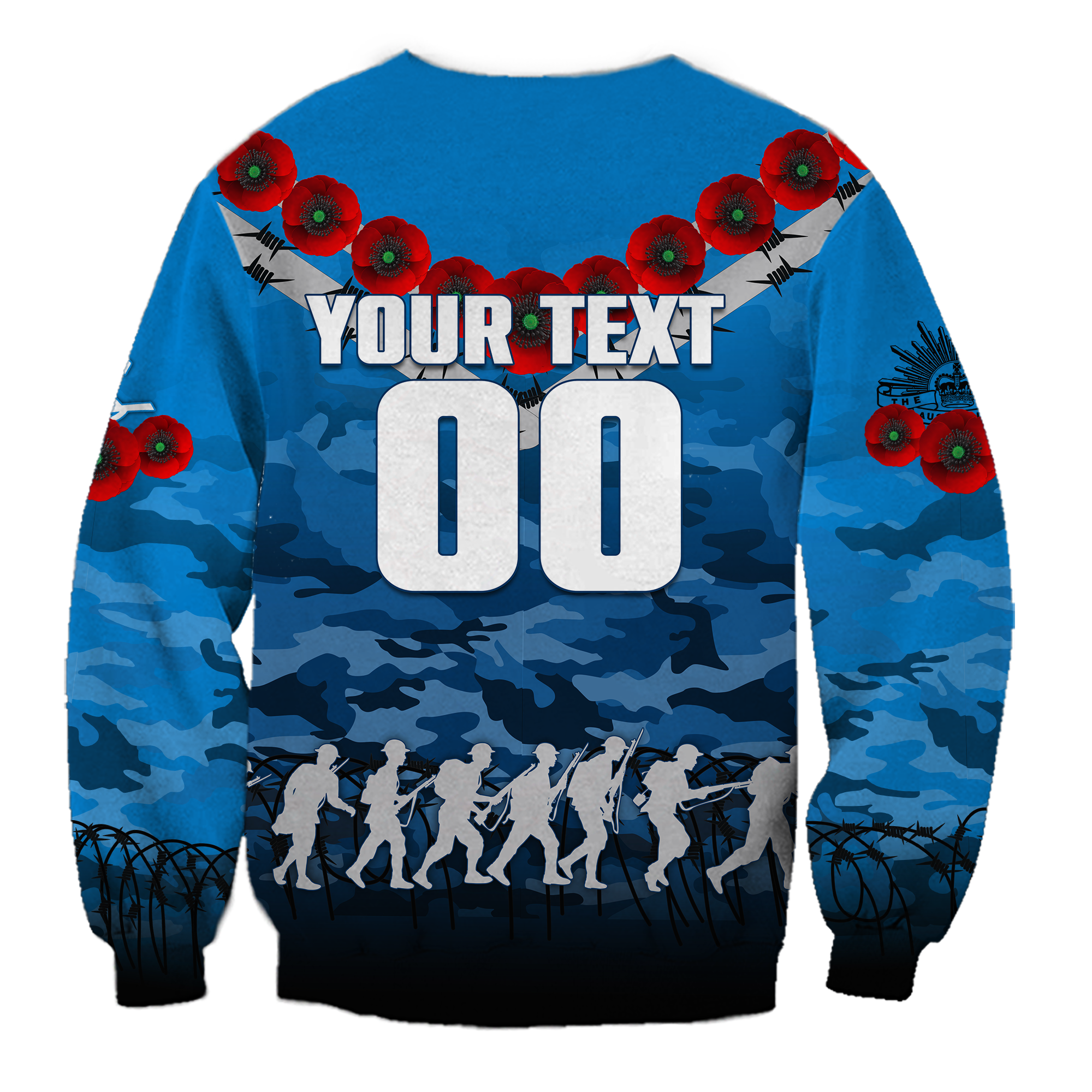 custom-personalised-adelaide-strikers-anzac-2022-sweatshirt-camouflage-with-poppy