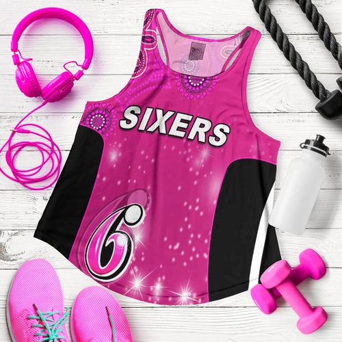 custom-personalised-sydney-sixers-women-racerback-tank-cricket-australia-aboriginal