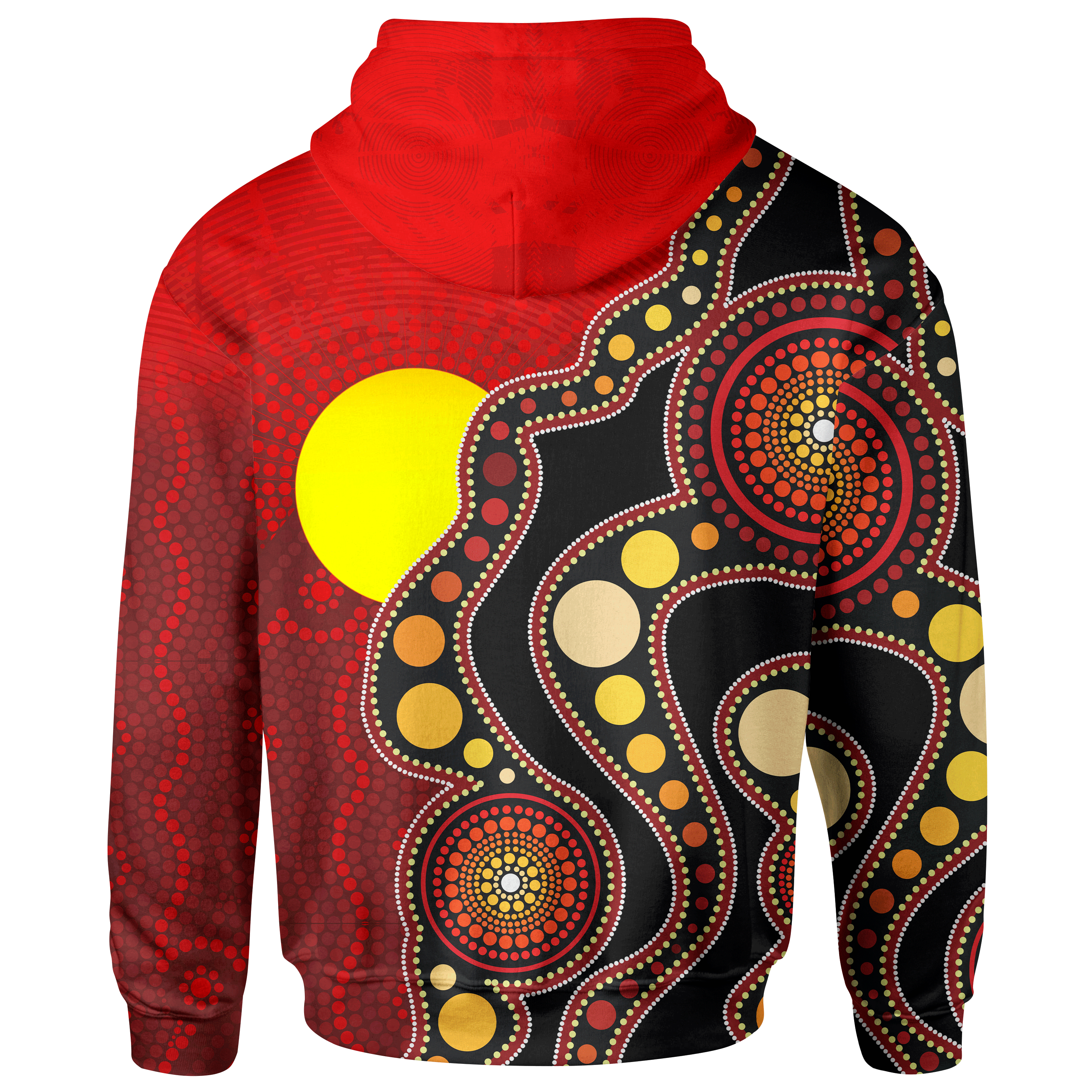 aboriginal-hoodie-australia-aboriginal-lives-matter-flag-circle-dot-painting-art