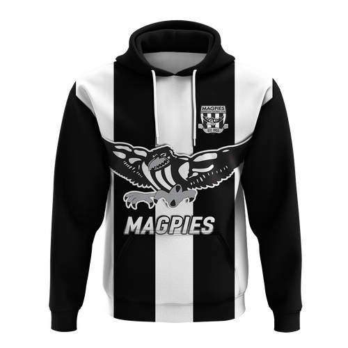Magpies Busselton Football 2022 Hoodie - LT12
