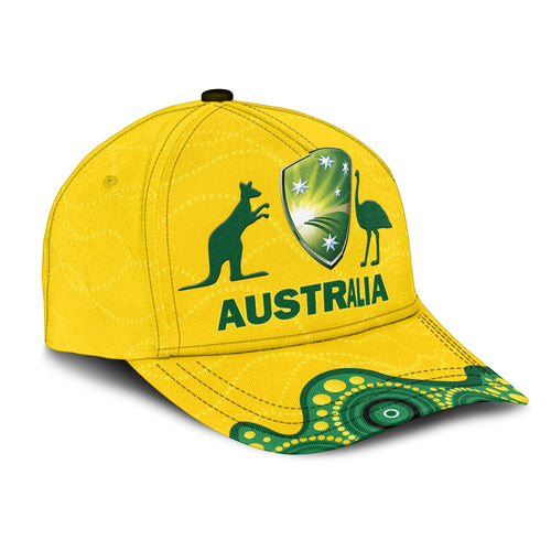 Australia Cricket Aboriginal Pattern Cap - LT2