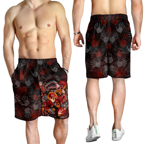 aboriginal-mens-shorts-indigenous-fish-hand-art