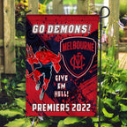 melbourne-football-flag-premiers-2022-aboriginal-art-go-demons