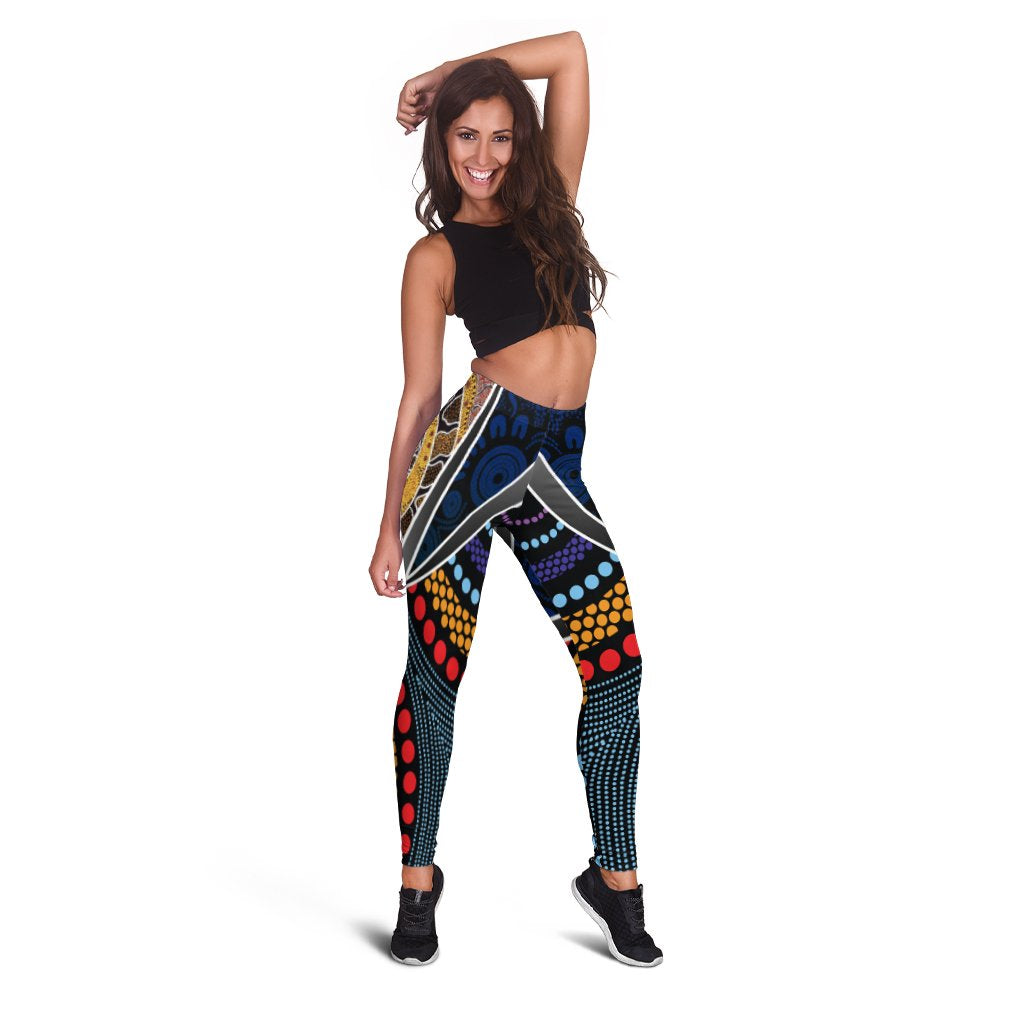 legging-aboriginal-dot-panting-art-with-snake