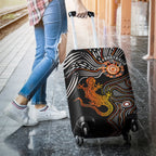 aboriginal-luggage-cover-lizard-sunshine